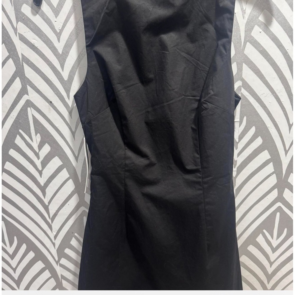 Princess Polly Black Yumiko Neck Mini Dress Romper Sheath Silhouette 8 - Picture 5 of 8